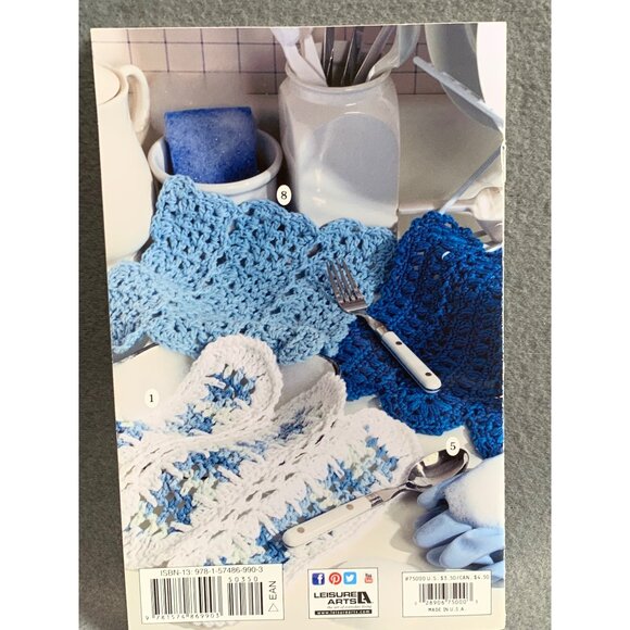 Dishcloths By The Dozen Knit & Crochet Book By Leisure Arts - Picture 2 of 3